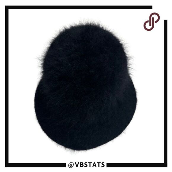 Women’s David and Young black Angora bell Bucket Hat one size - Picture 4 of 6